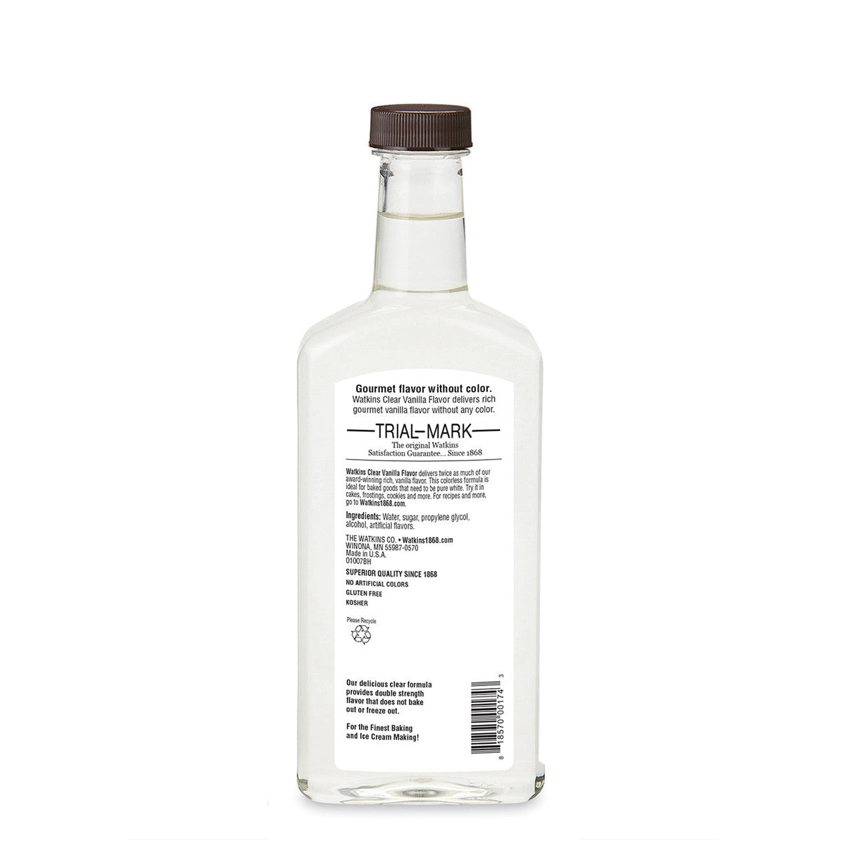 Clear Vanilla Flavor | 11 fl oz | Watkins