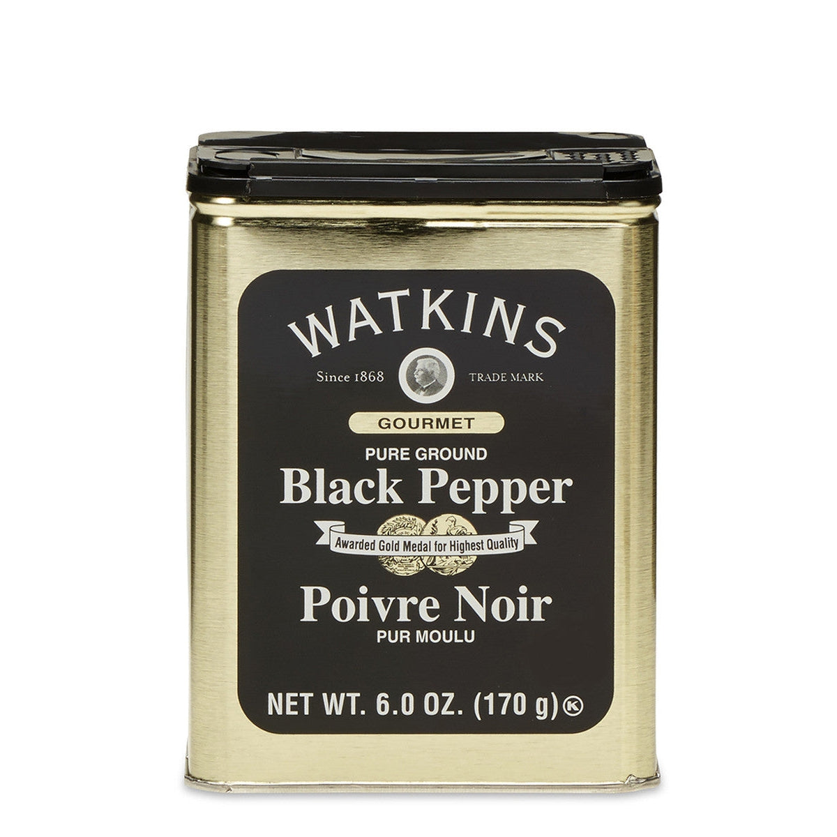 Black Pepper | Pure Ground | 6 oz | Watkins