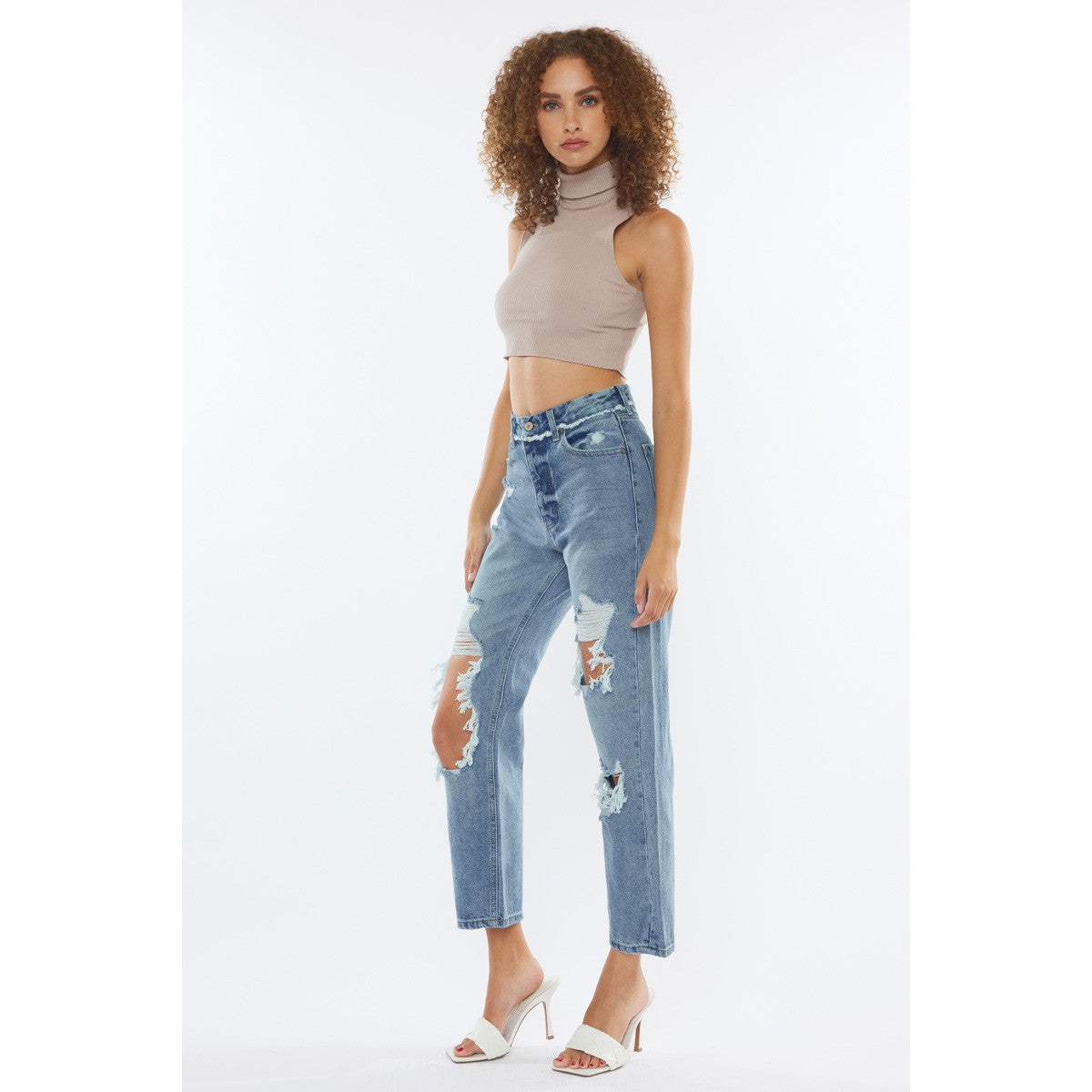 Sylvie Ultra High Rise 90's Boyfriend Jeans