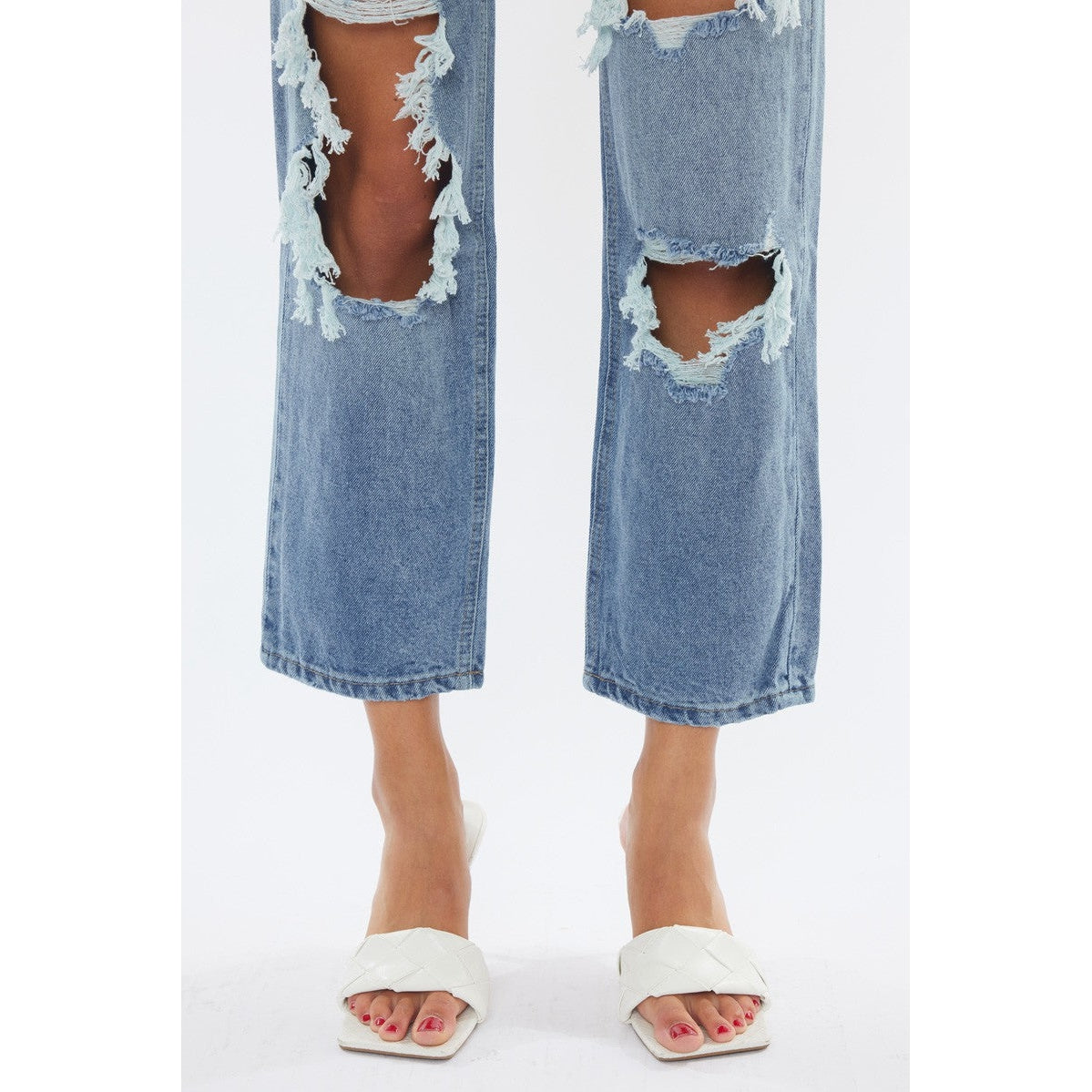 Sylvie Ultra High Rise 90's Boyfriend Jeans