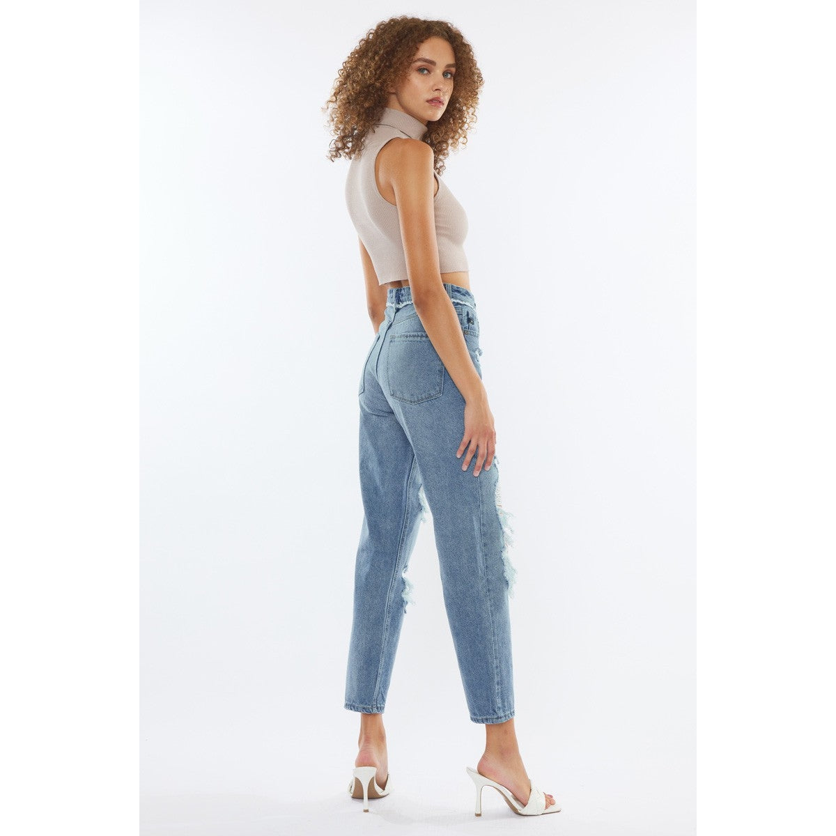 Sylvie Ultra High Rise 90's Boyfriend Jeans