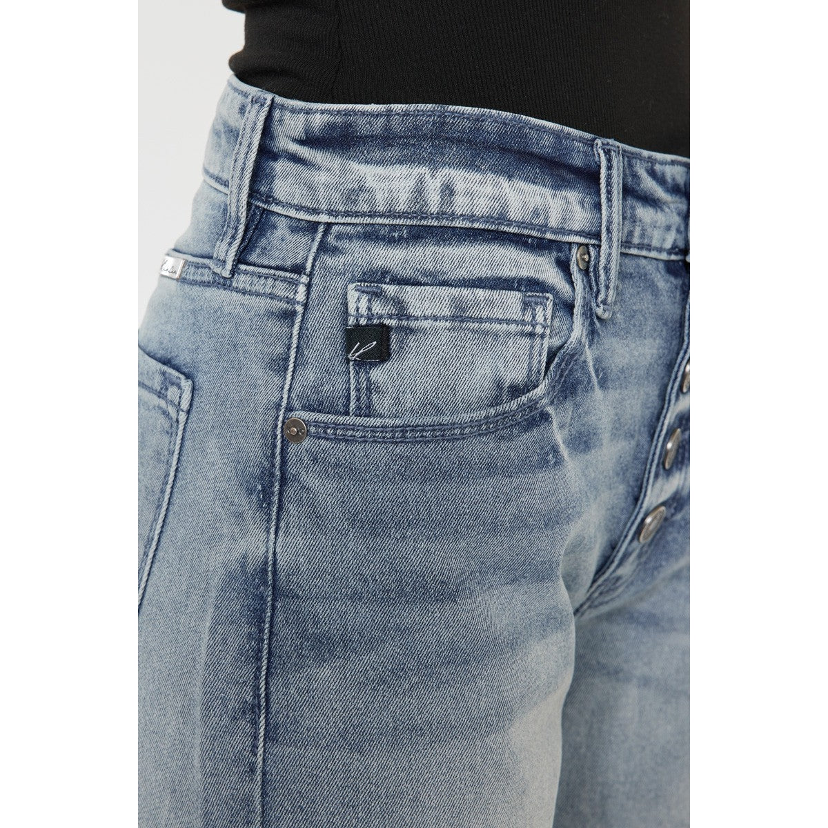 Morgana High Rise Straight Fit Jeans
