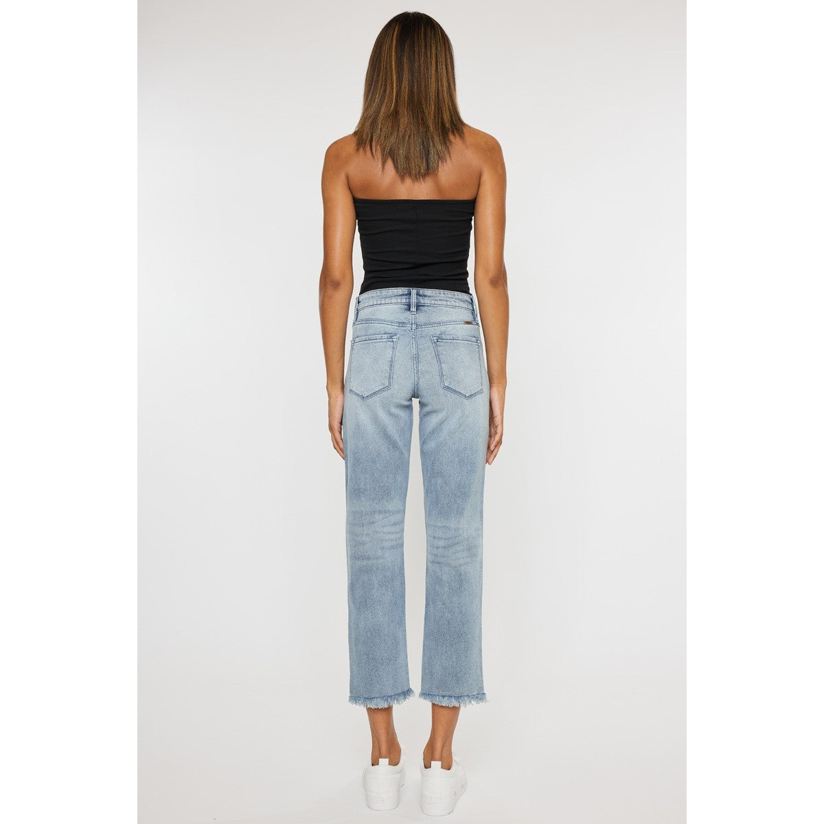 Morgana High Rise Straight Fit Jeans