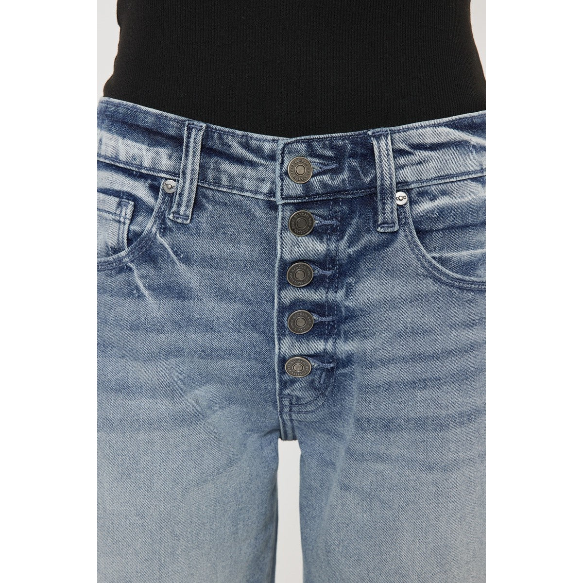 Morgana High Rise Straight Fit Jeans