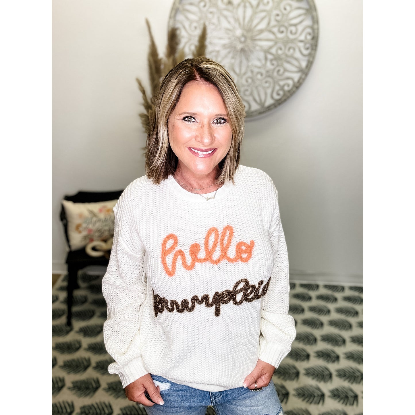 Hello Pumpkin Sweater