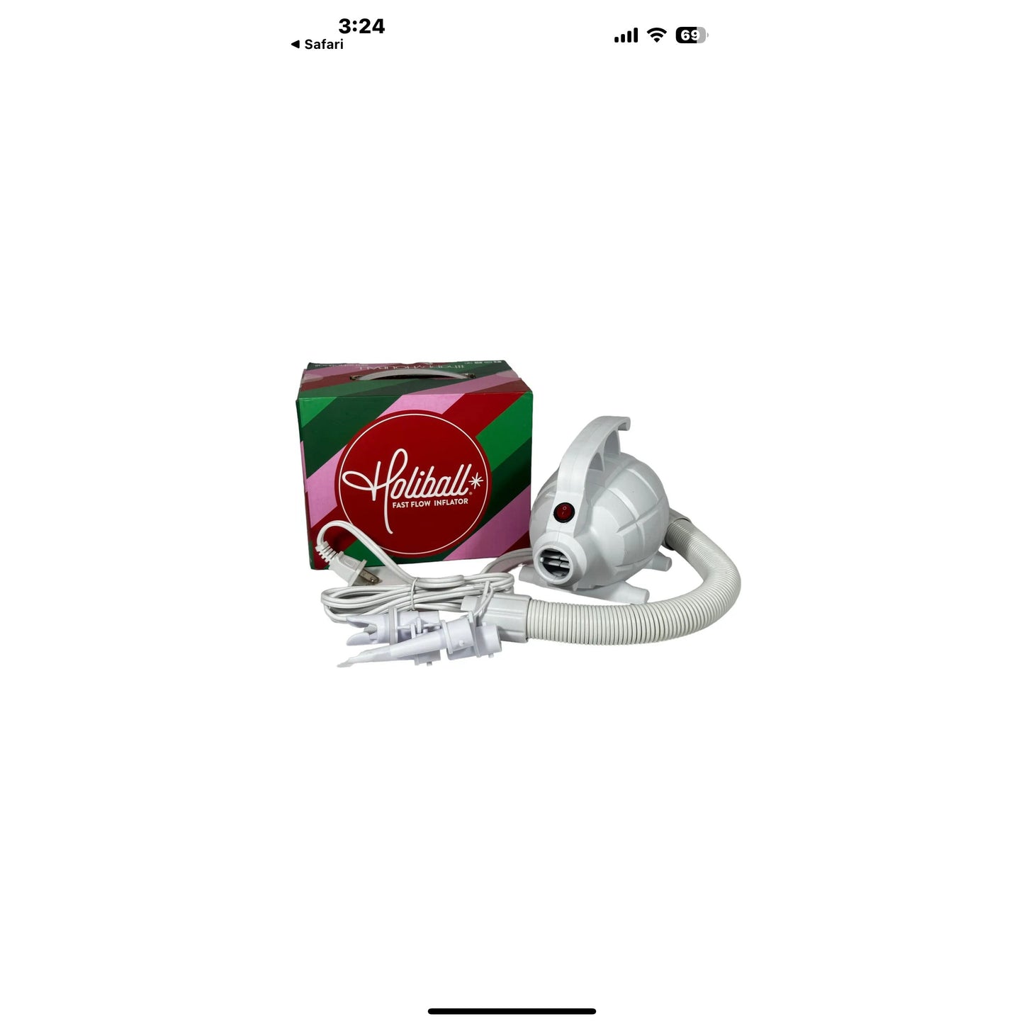 Holiball® Fast Flow Inflator