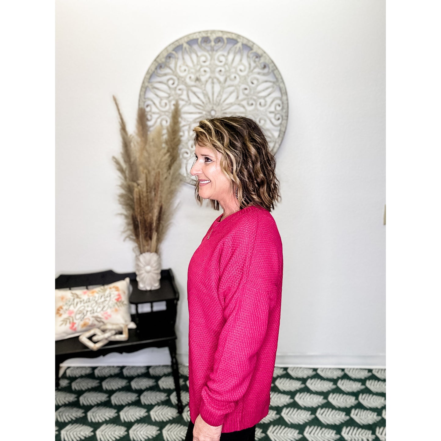 Dark Pink Sweater