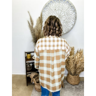 Brown & Green Flannel Shirt