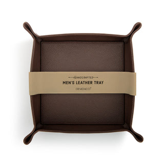 Brown Leather Tray