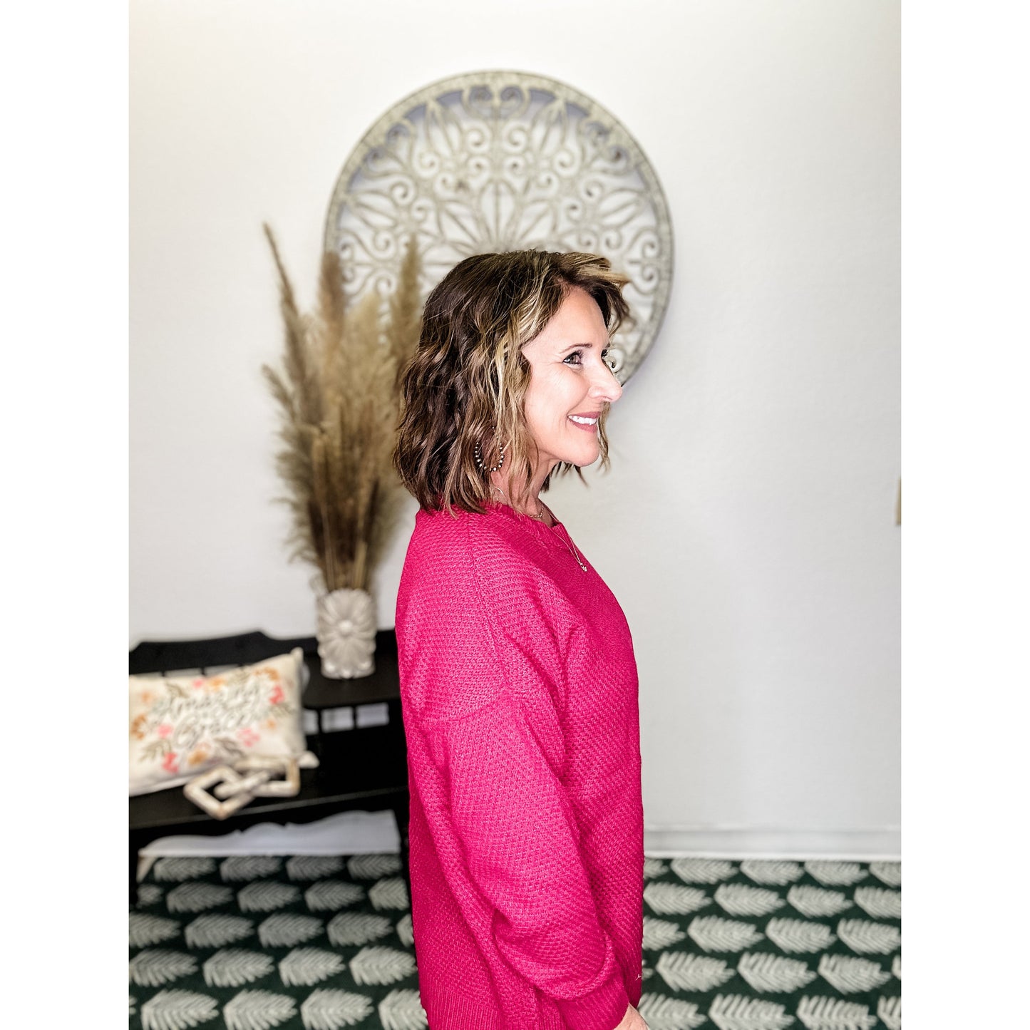 Dark Pink Sweater