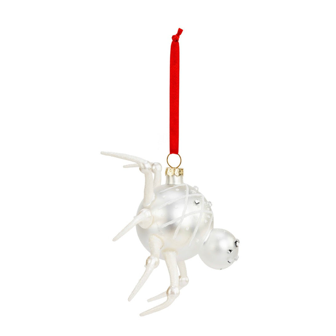 Blown Glass Spider Ornament