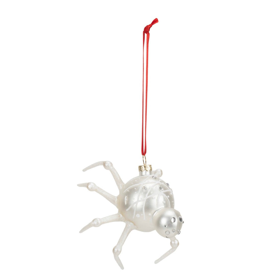 Blown Glass Spider Ornament