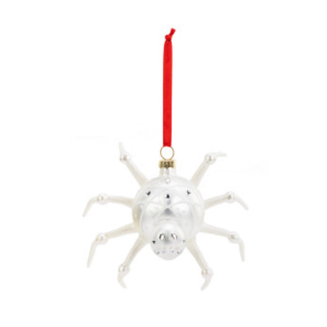 Blown Glass Spider Ornament