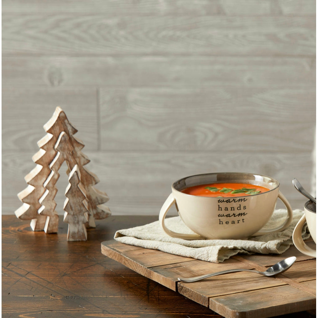 Whitewashed Wood Nesting Trees