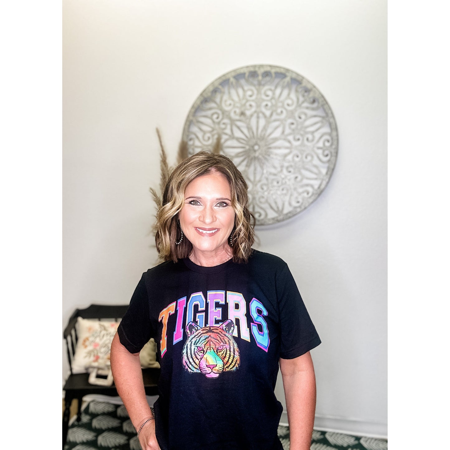 Colorful Tigers Tee