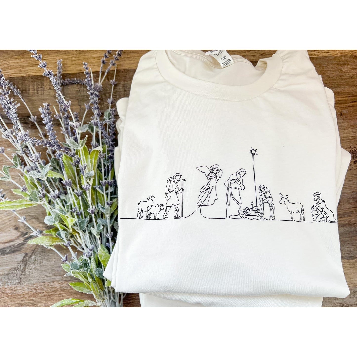 Nativity Christmas Tee