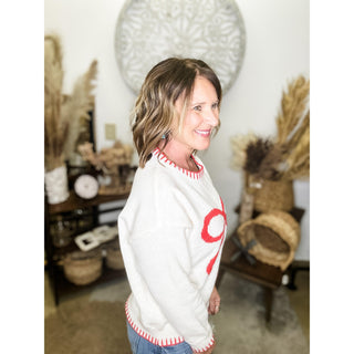 Red Bow Sweater