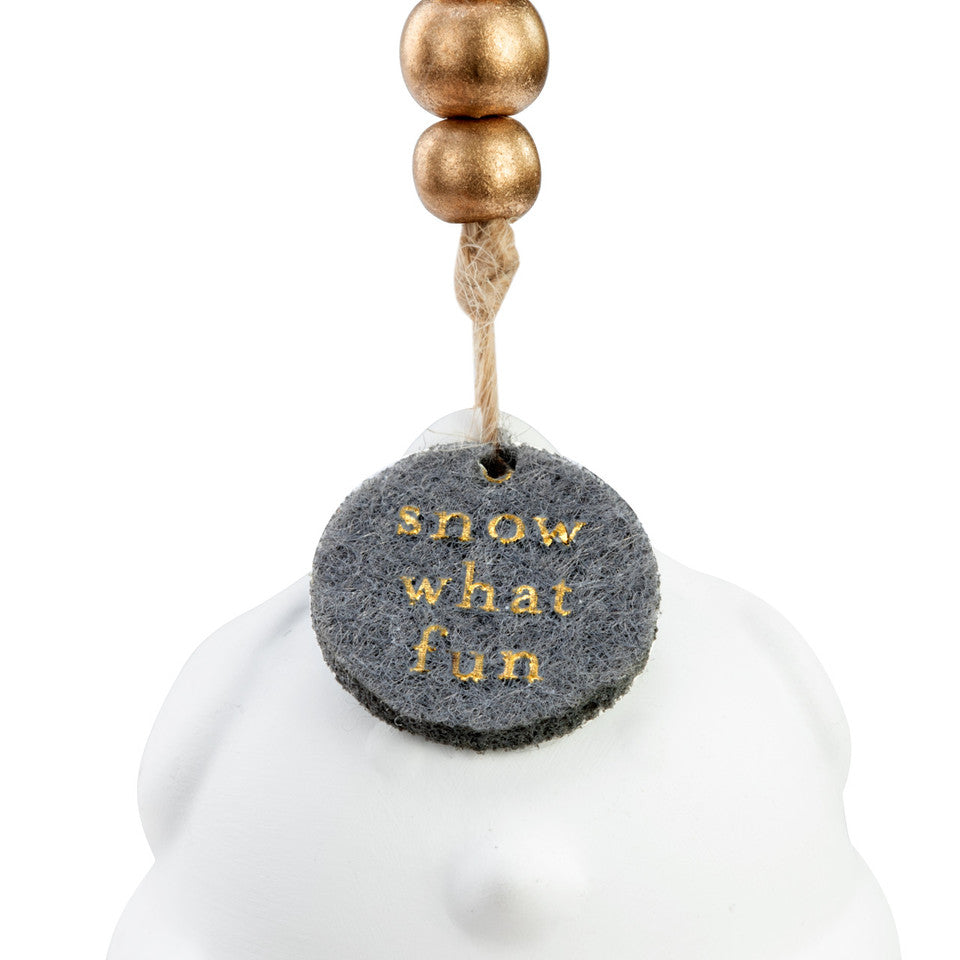 Snowman Fragrance Oil Diffuser Ornament