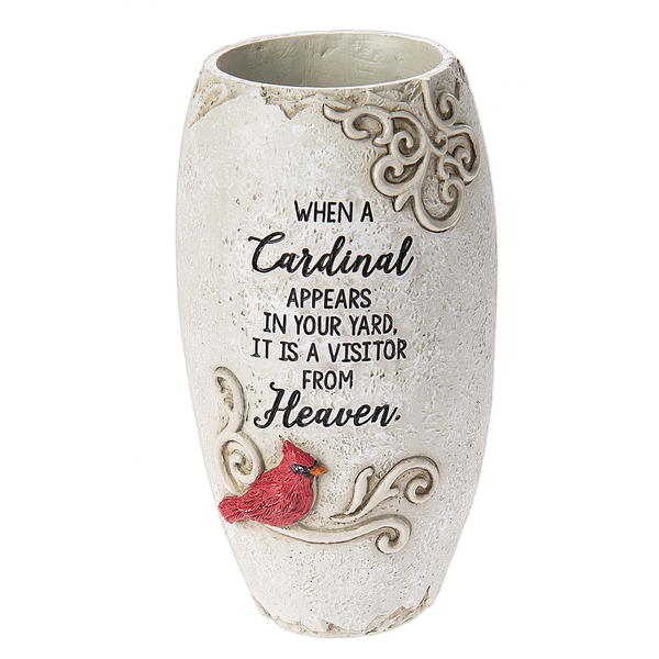 Cardinal Vase