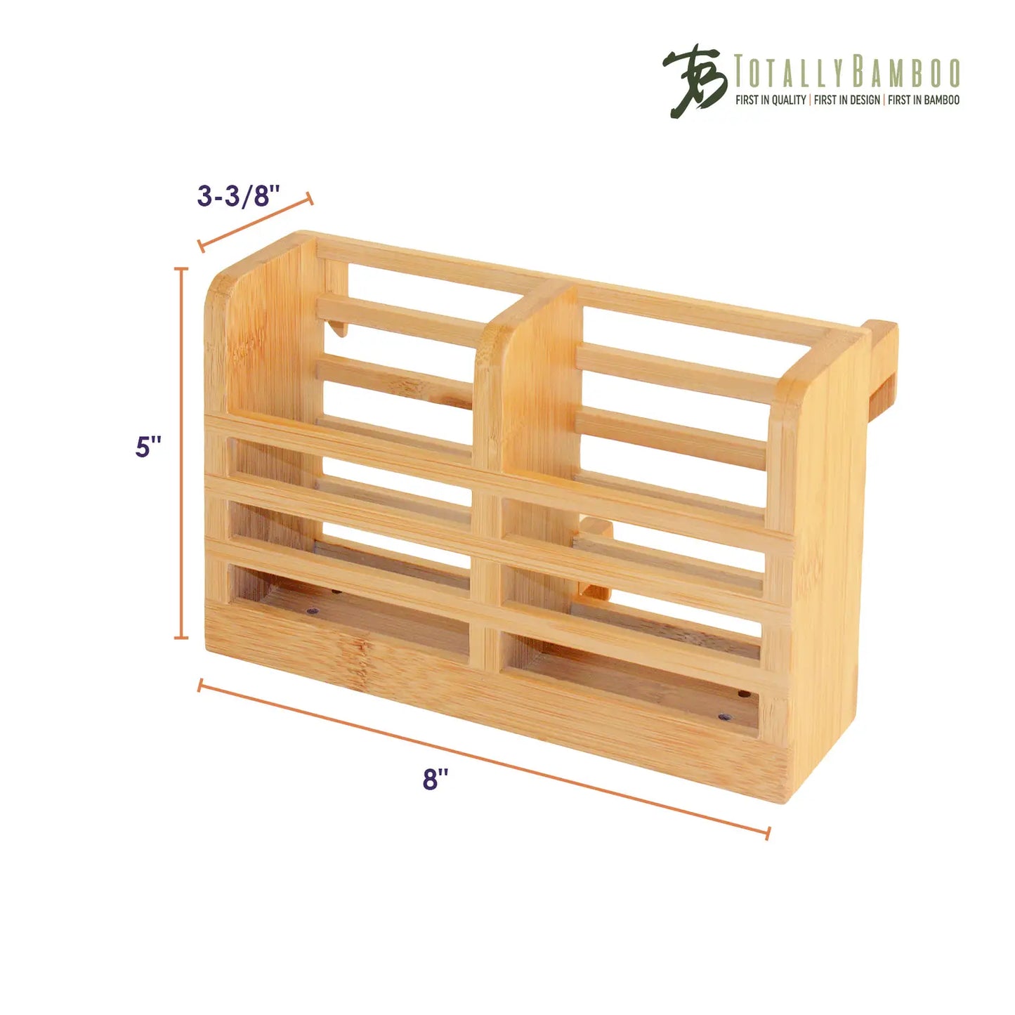 Bamboo Dish Rack Utensil Holder