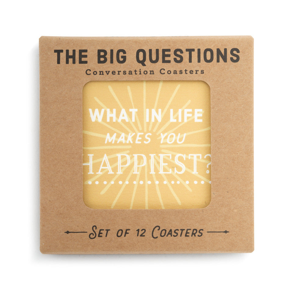 Party Games Coaster Set - Conversation Starters