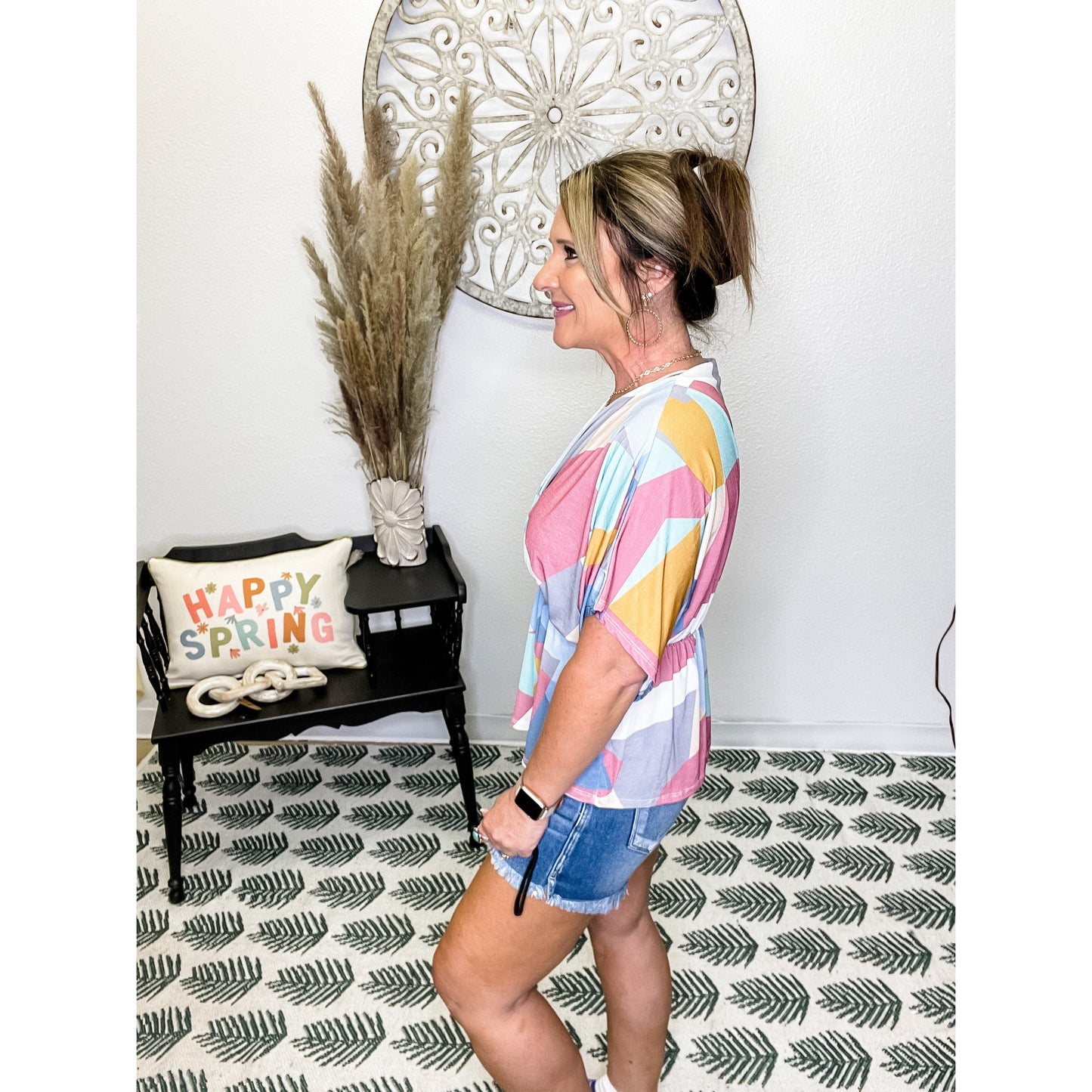 Wrap Neck Top