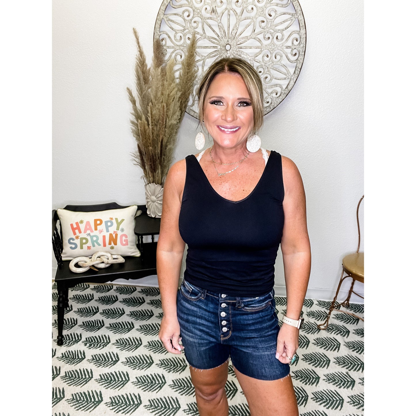Judy Blue Button Fly Shorts