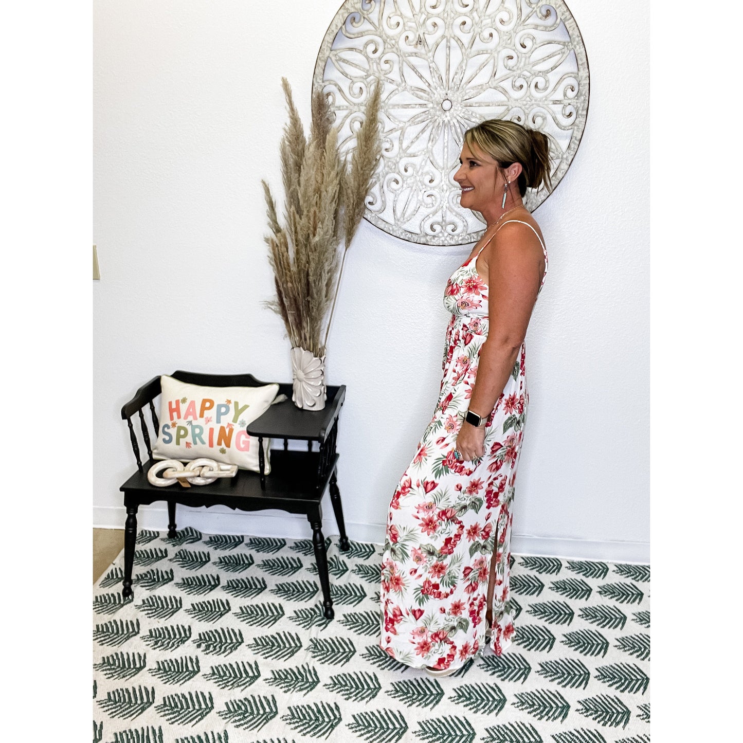 Floral Long Maxi Dress