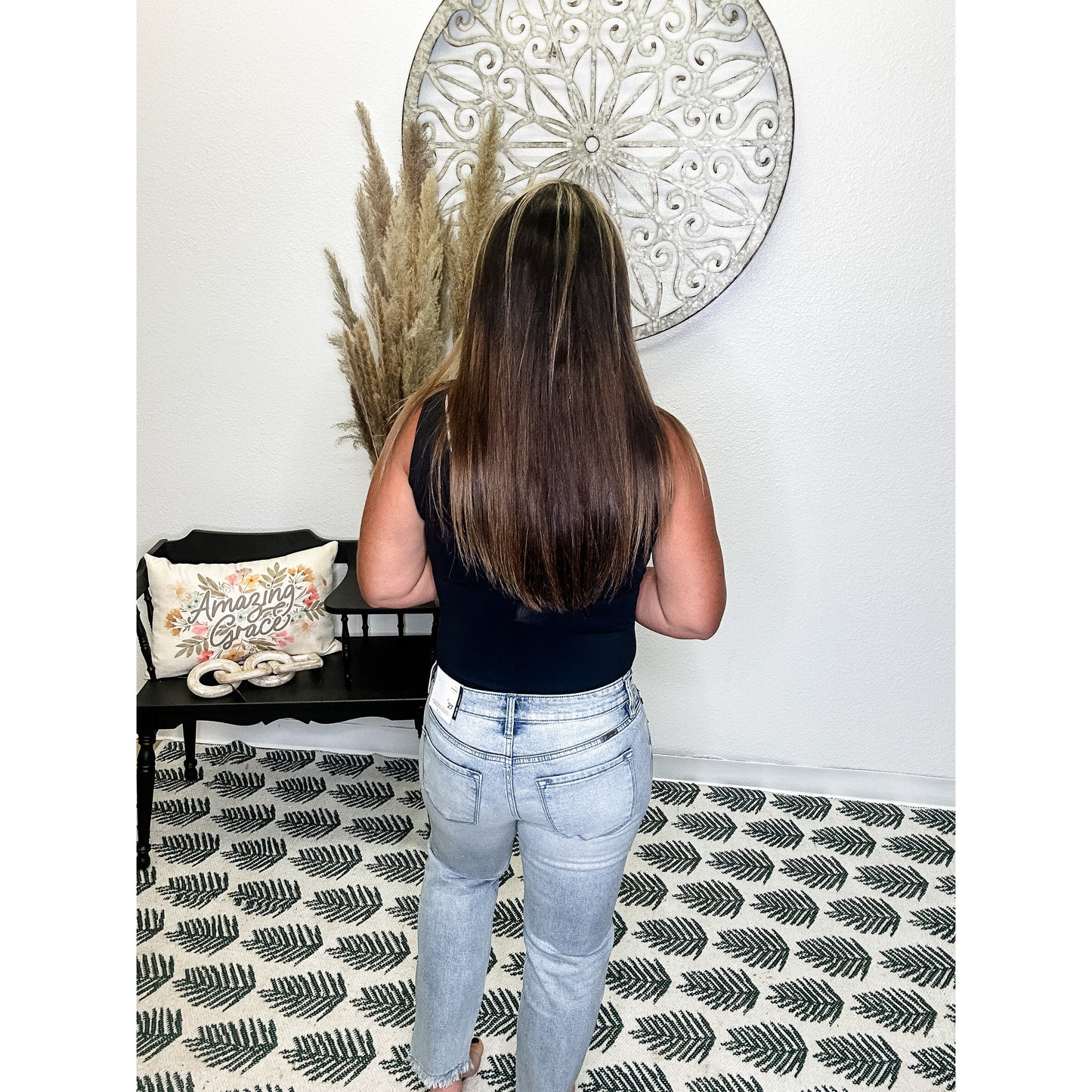 Morgana High Rise Straight Fit Jeans