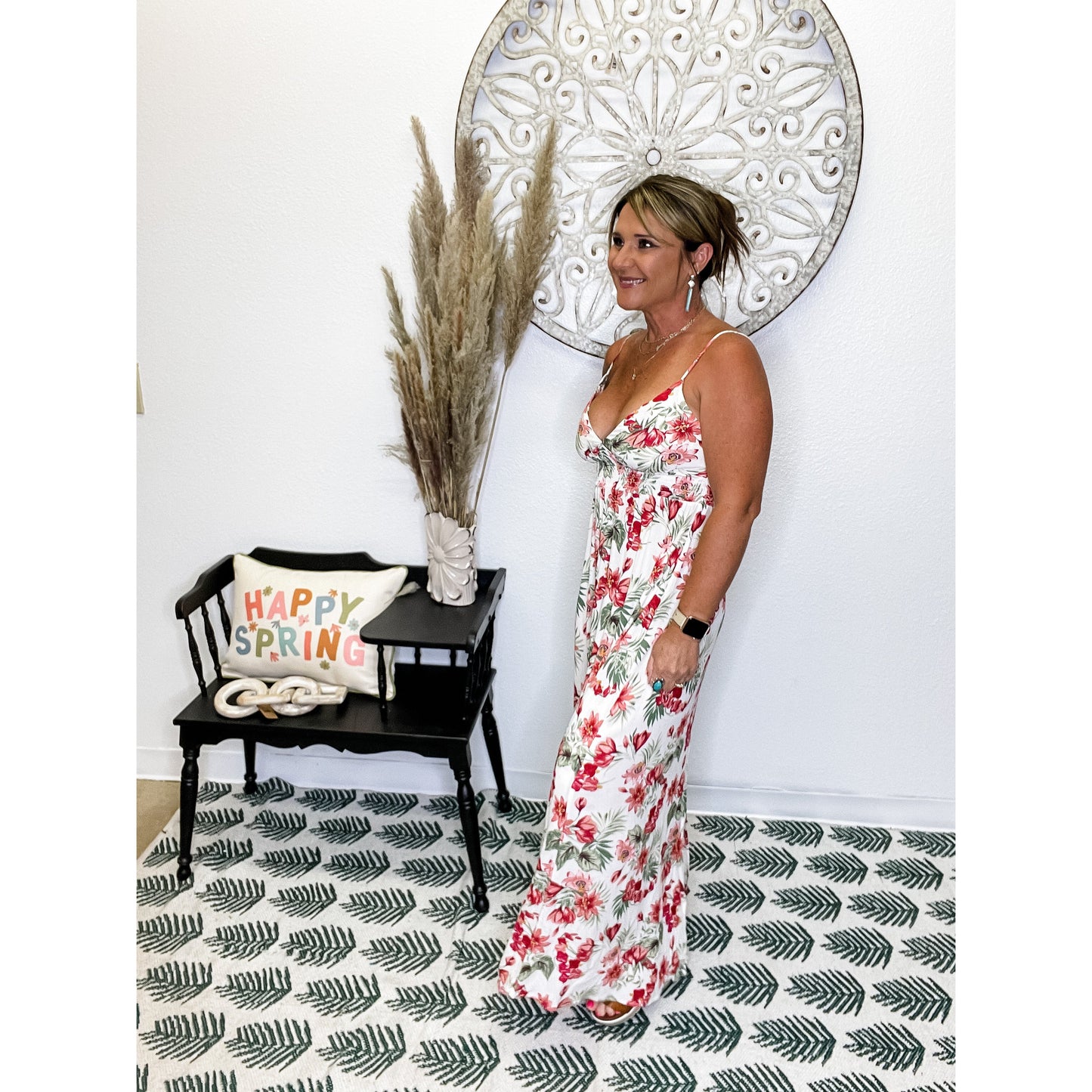 Floral Long Maxi Dress