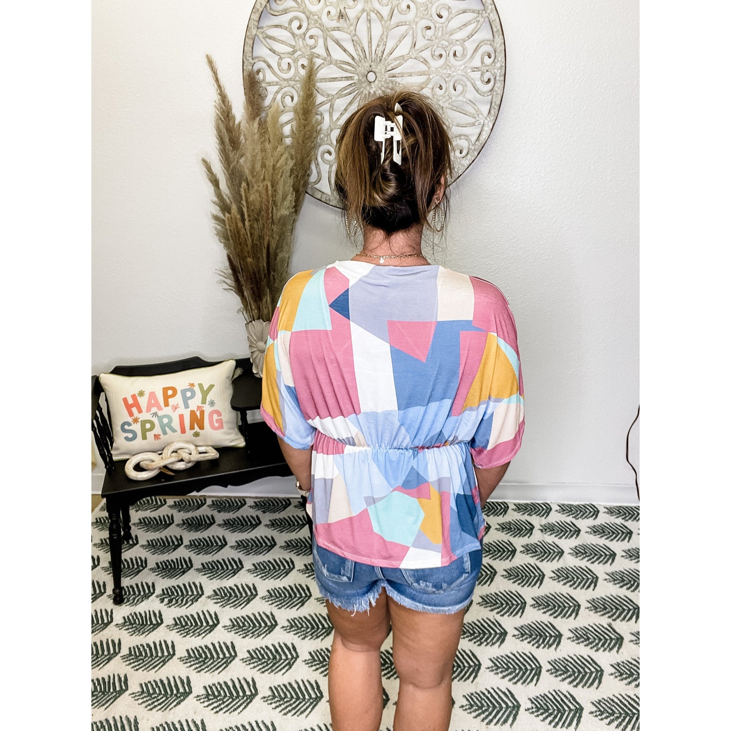 Wrap Neck Top