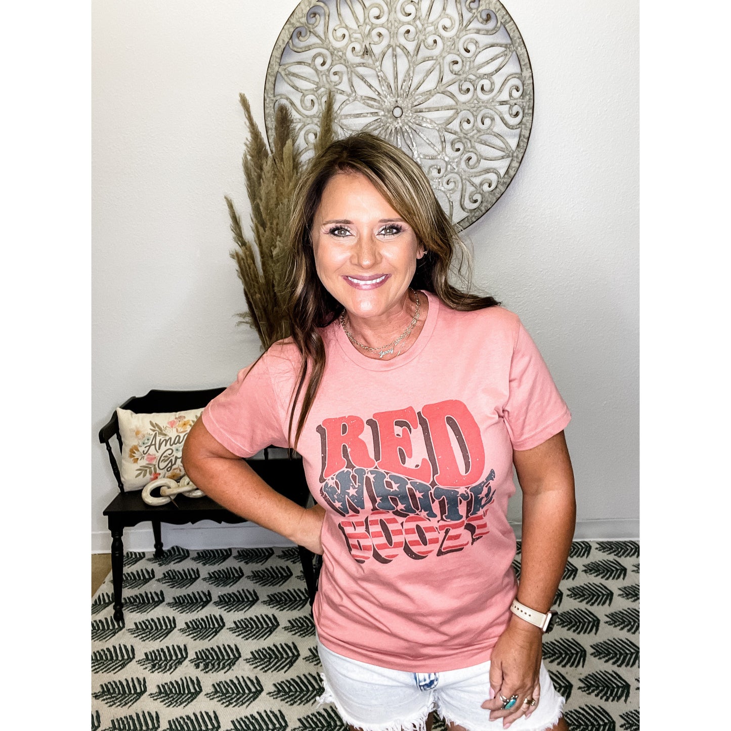 Red White & Boozy Tee