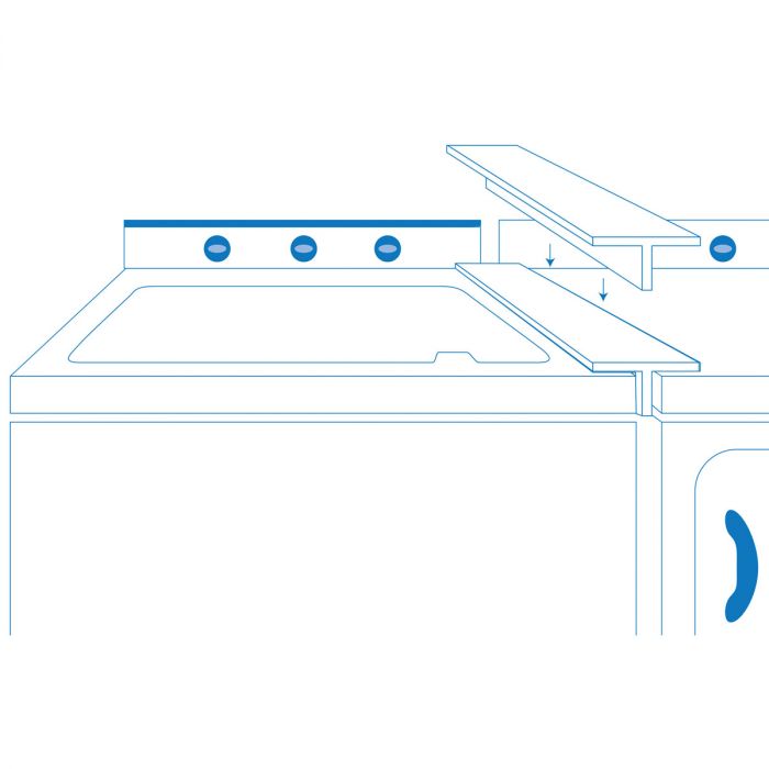 Kitchen Translucent Silicone Counter Connector