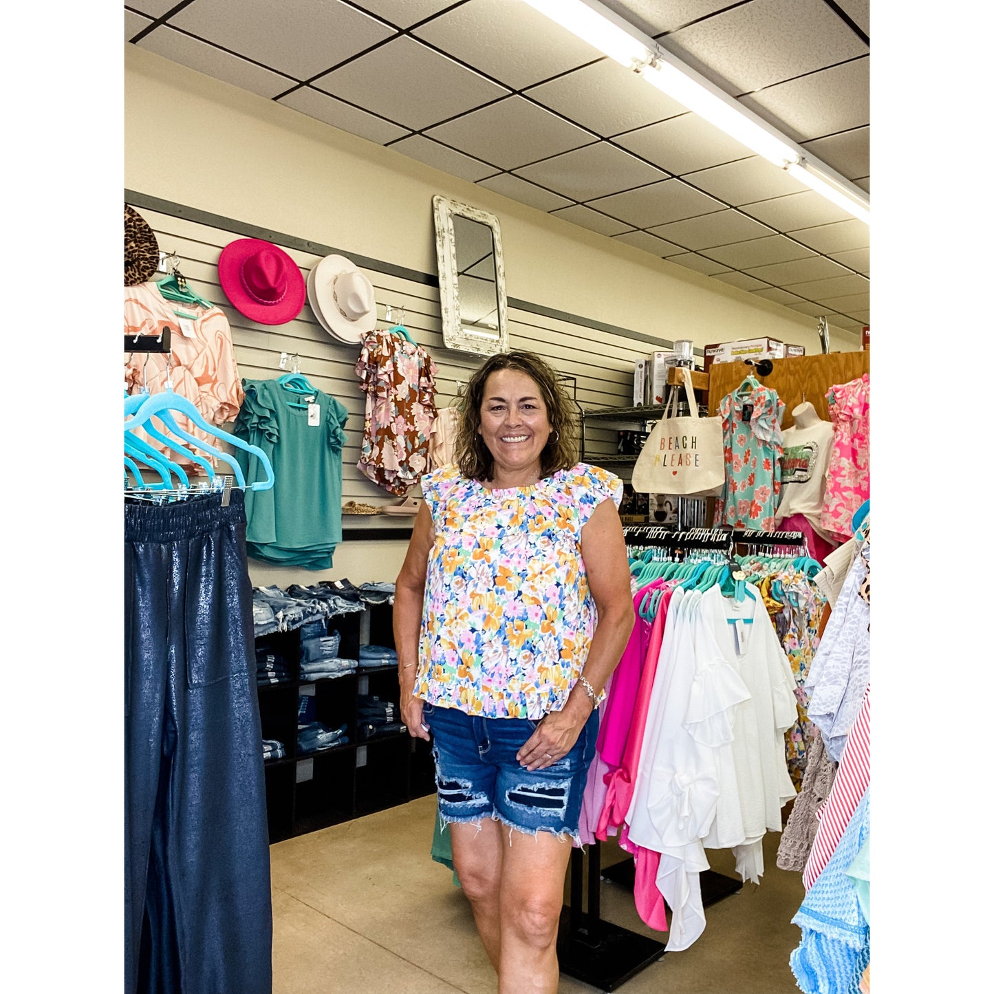 Fun Floral Blouse