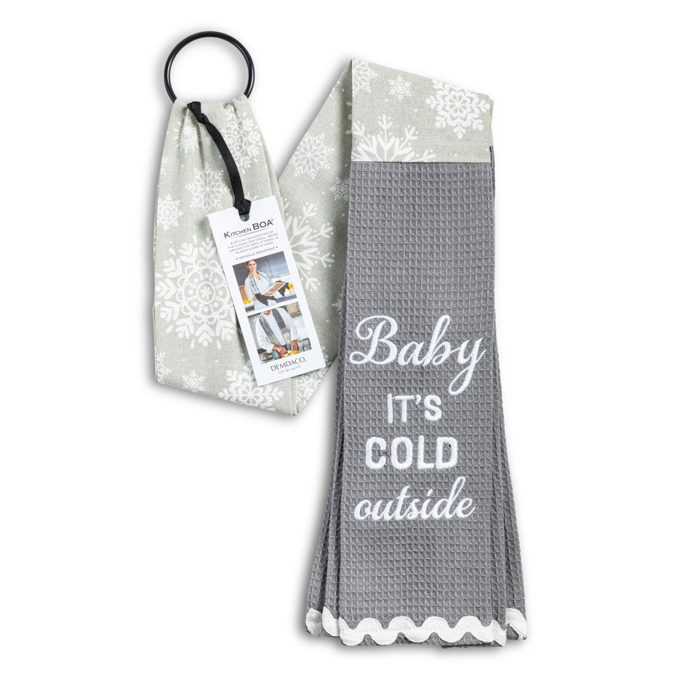 Baby It's Cold Outside Kitchen Boa