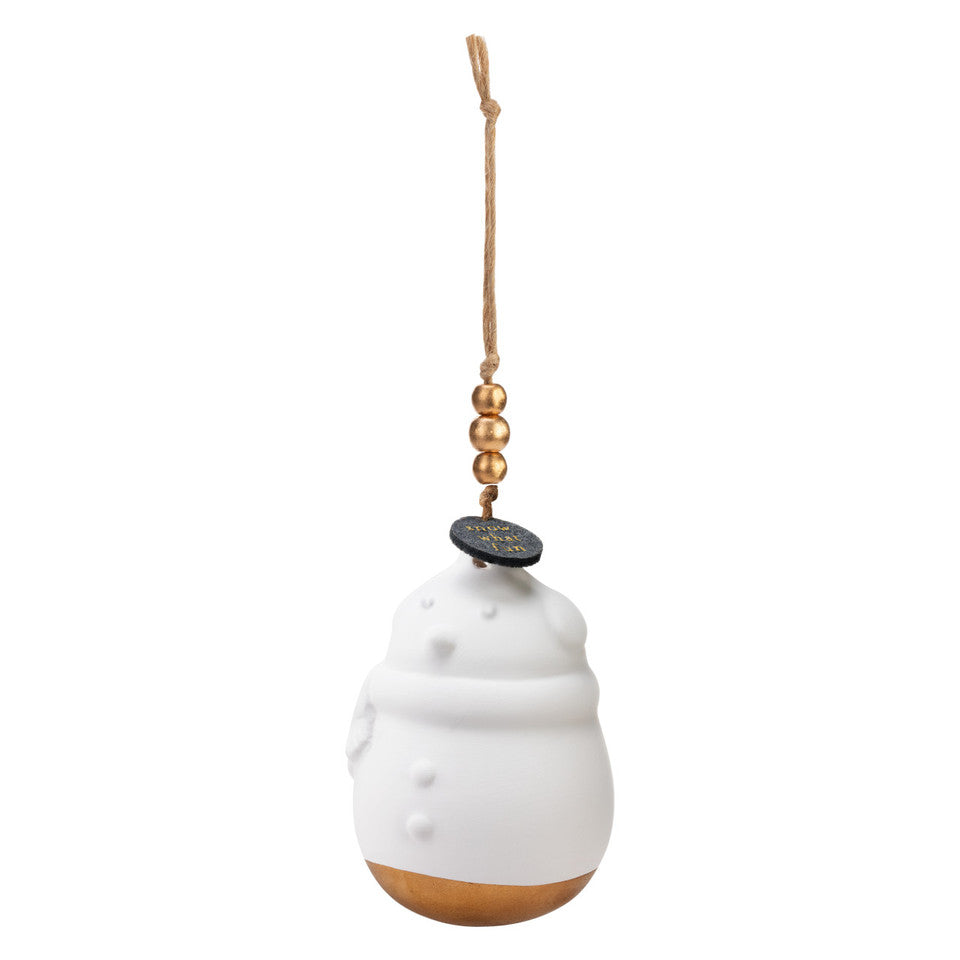 Snowman Fragrance Oil Diffuser Ornament