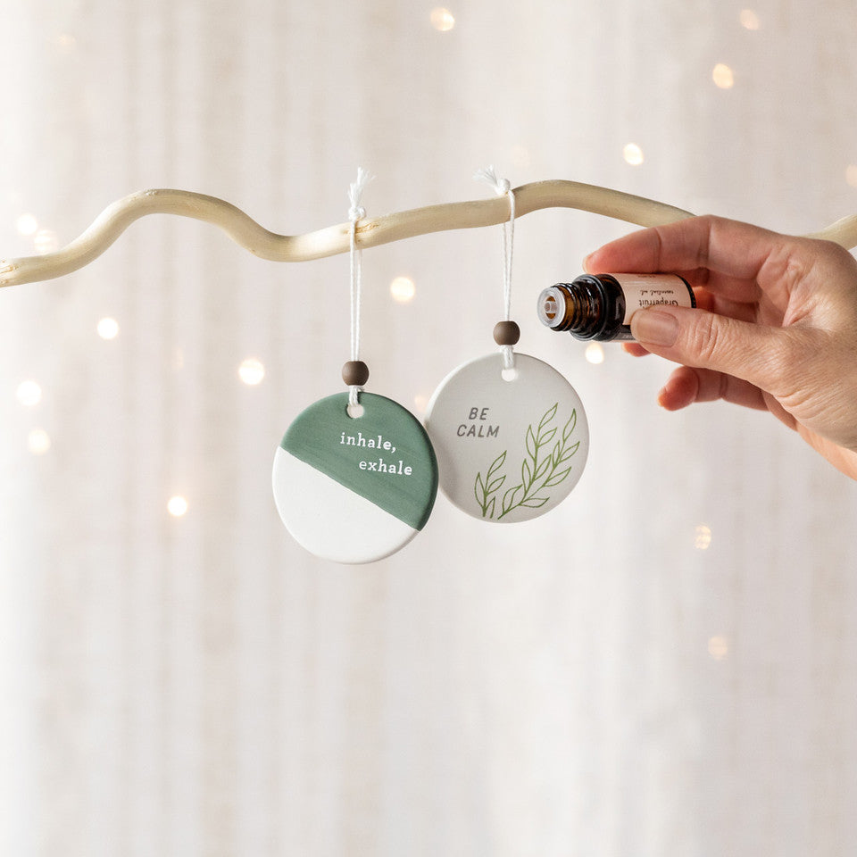 Inhale Oil Diffuser Ornament