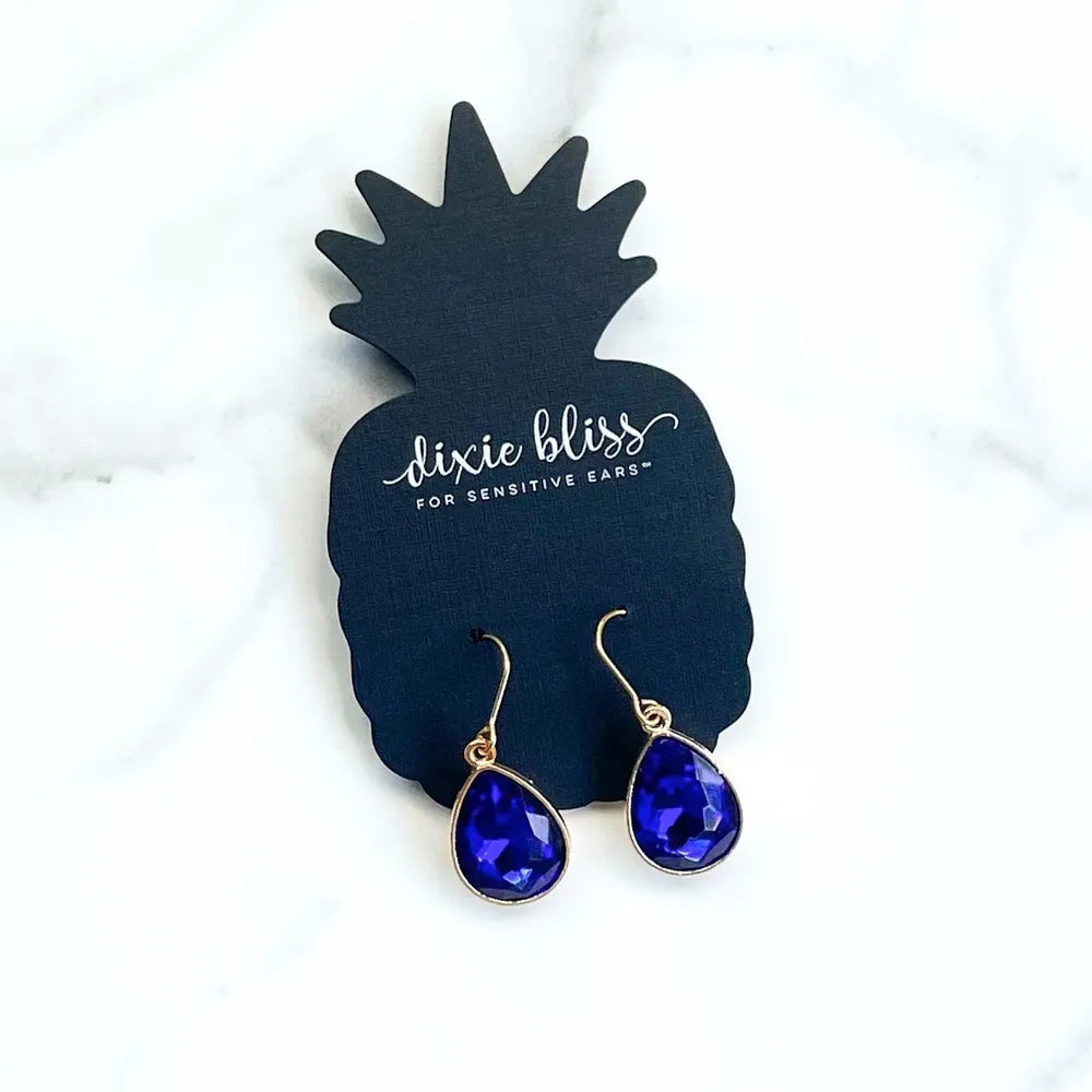 Cobalt Earrings