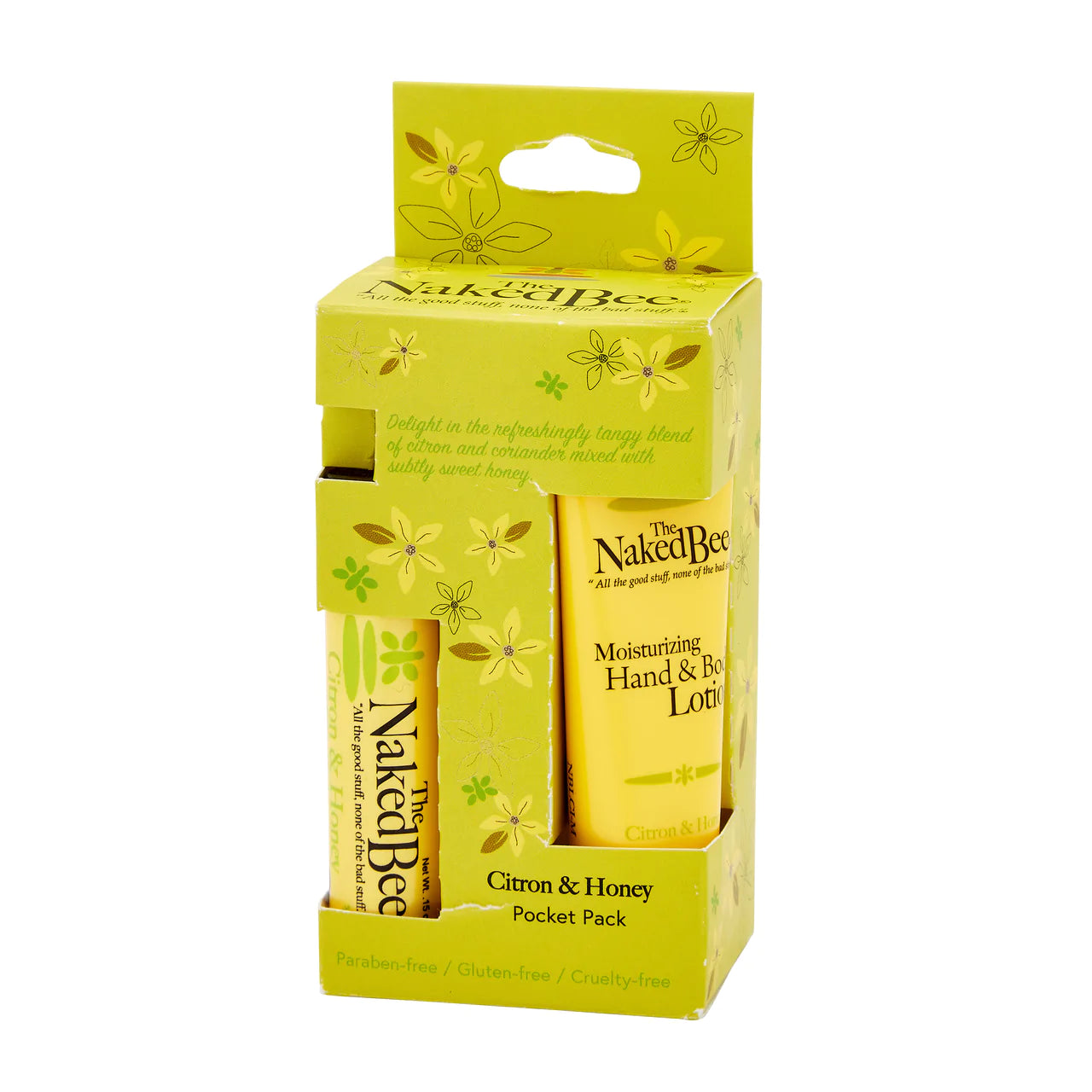 Naked Bee | Citron & Honey Pocket Pack
