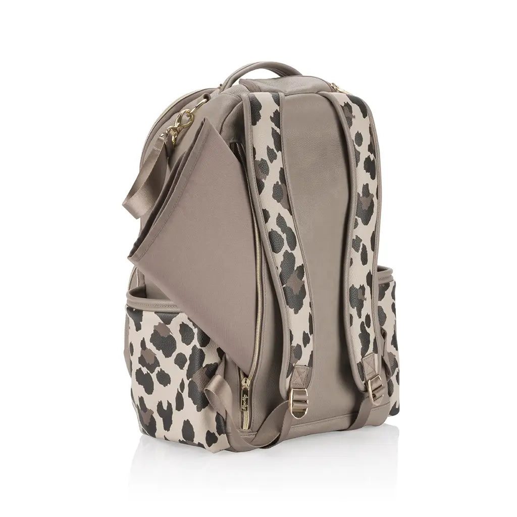 Leopard Boss Plus Backpack Diaper Bag | Itzy Ritzy