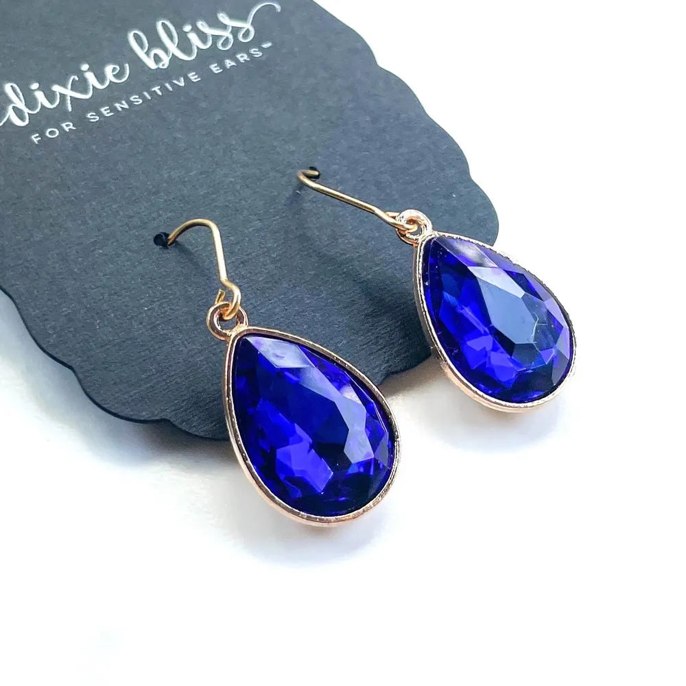 Cobalt Earrings