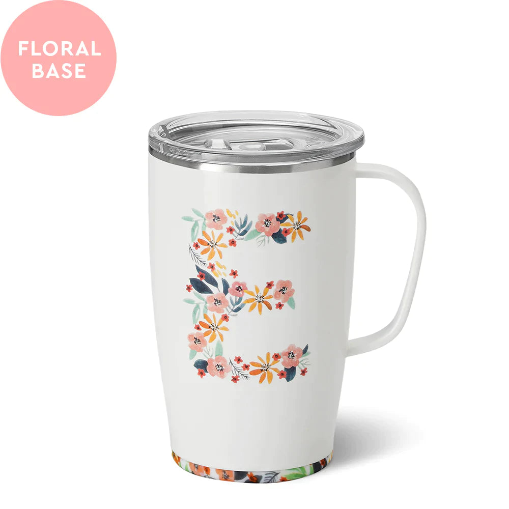 Honey Meadow Monogram Travel Mug