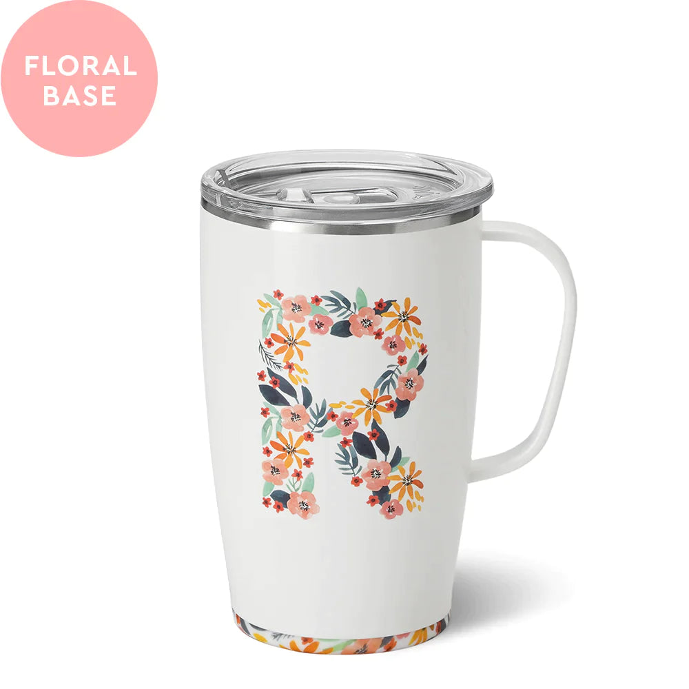 Honey Meadow Monogram Travel Mug