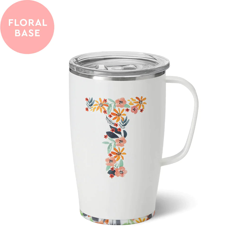 Honey Meadow Monogram Travel Mug