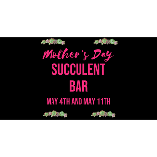 Celebrate Mother's Day in Style: Join Us for a Succulent Bar Extravaganza!