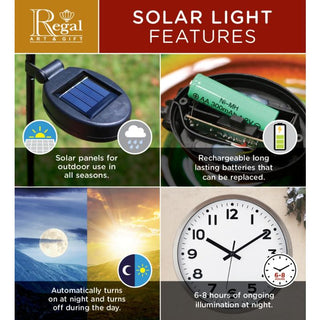 Mosaic Hot Air Balloon Solar Lantern-Multi