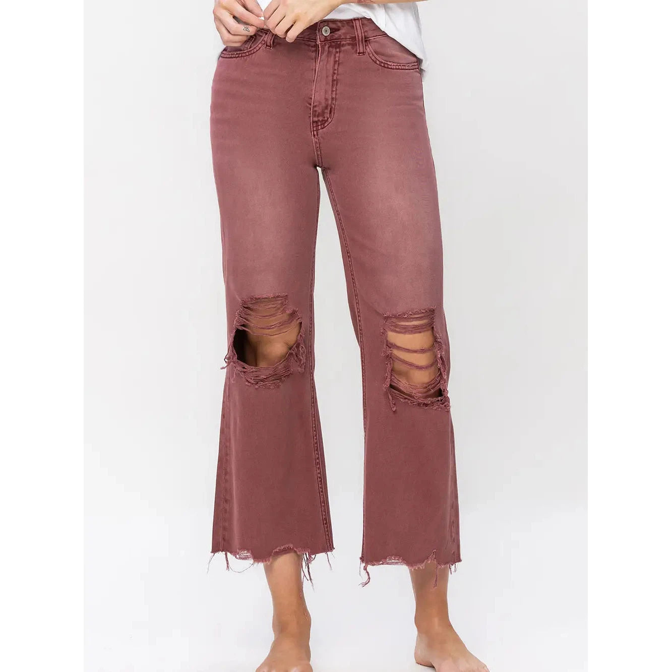 Vintage Cropped Flare | Vervet Jeans