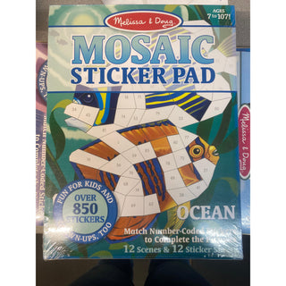 Ocean Mosaic Sticker Pad