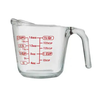 3-Piece Glass Measuring Cup Set