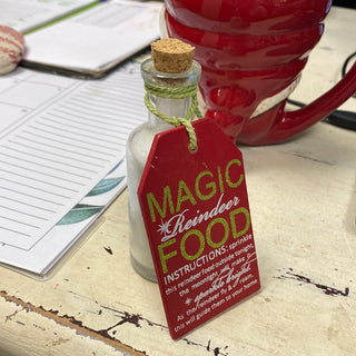 Wood Tag Reindeer Food